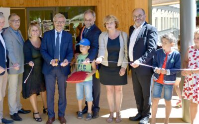 Inauguration de la nouvelle école publique, du restaurant scolaire, de la chaufferie bois, du cheminement piétonnier sécurisé et des ateliers d’artisanat d’art